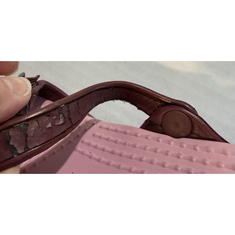Women’s Pink Platform Slide Sandals - Picture 10 of 14